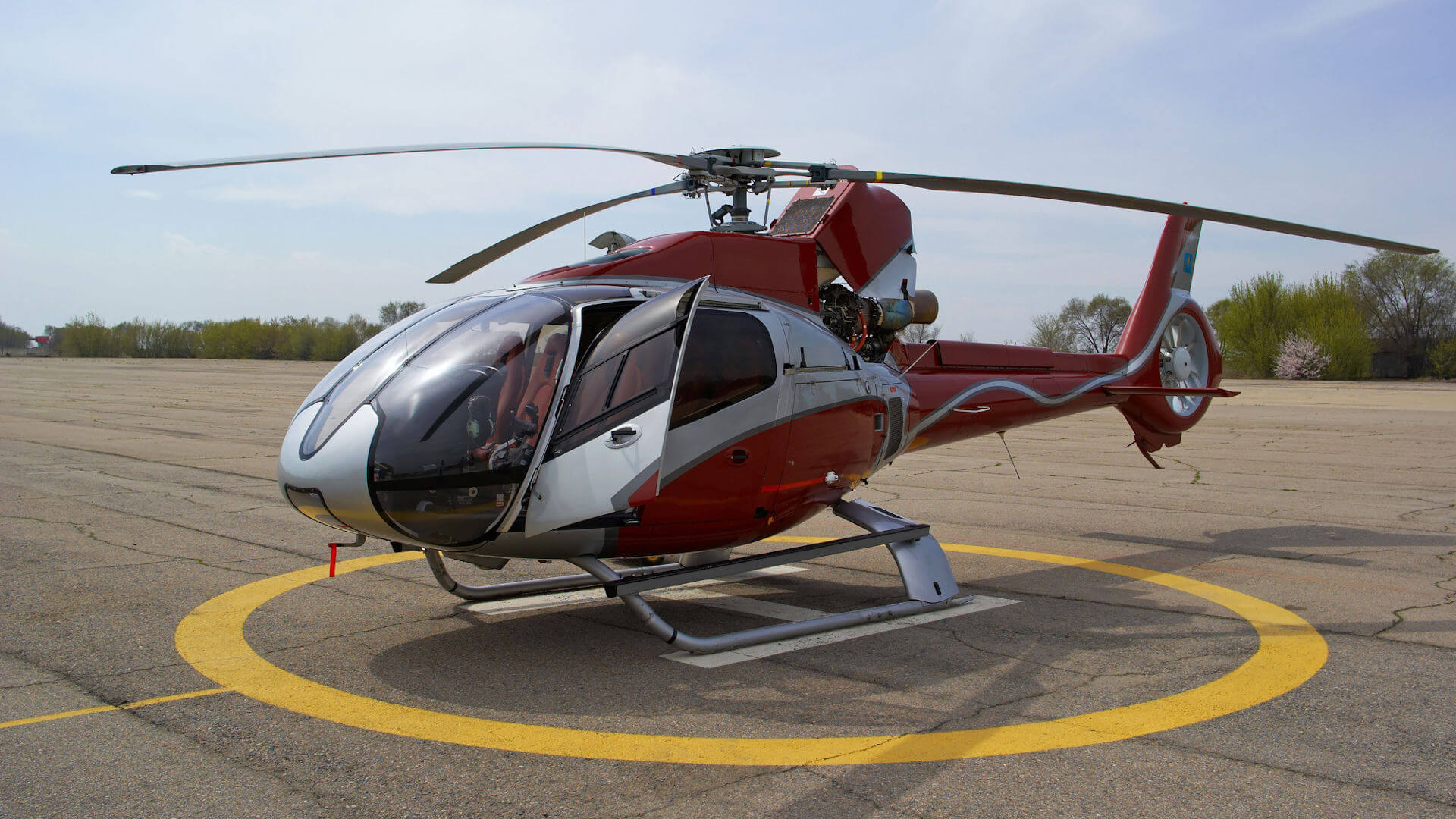 DTM Lausitzring Hubschrauber Service