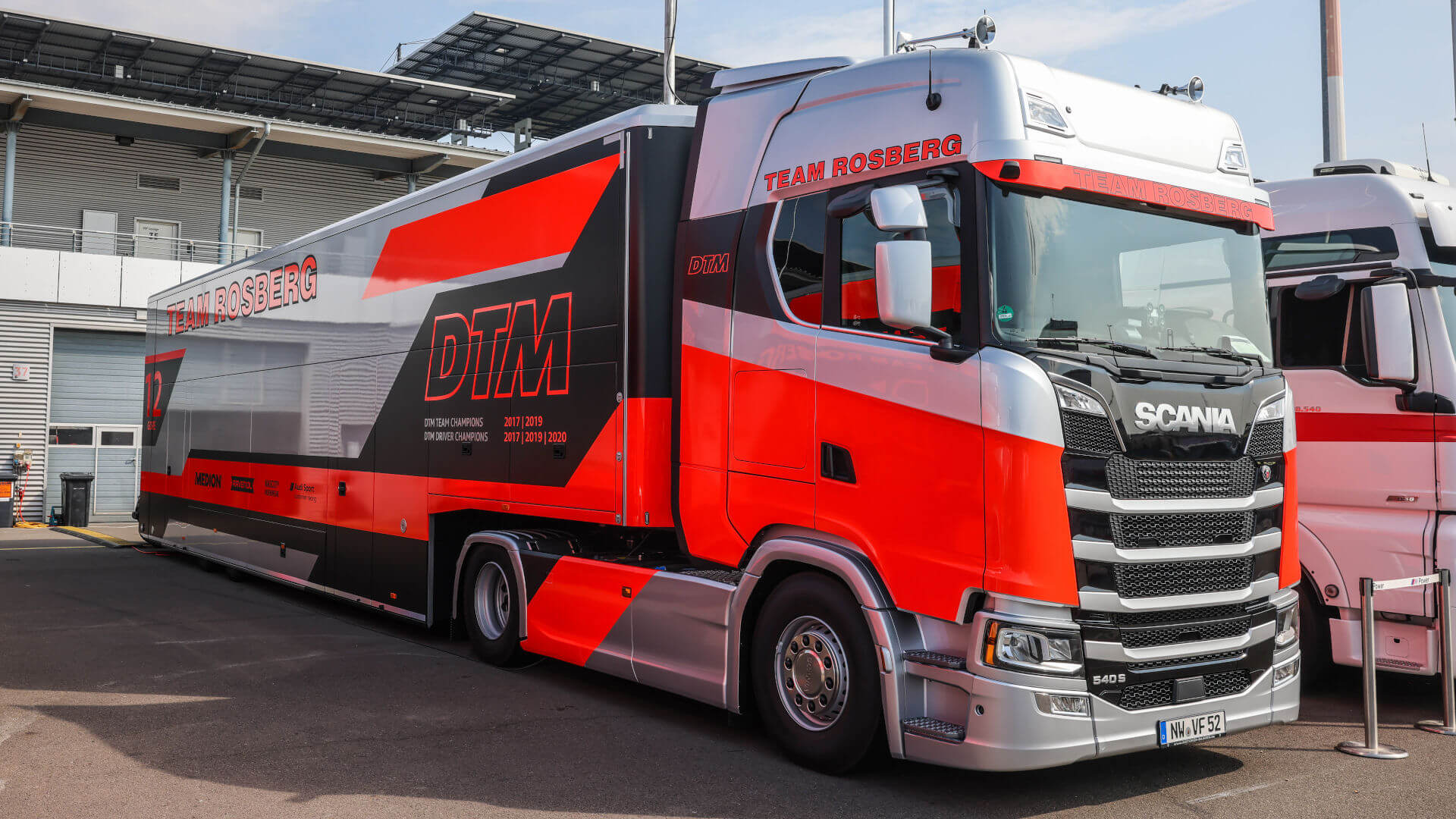 DTM Lausitzring Team Truck Rosberg