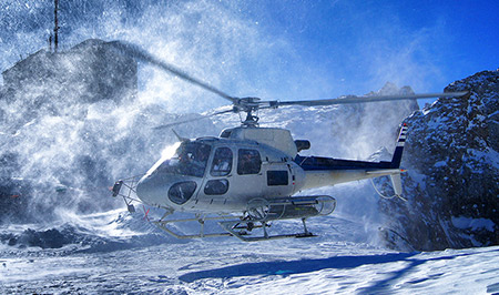 Heliskiing